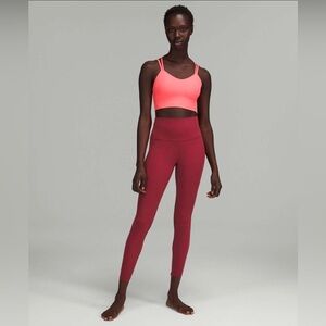 NWT! Lululemon Align HR Pant with Pockets 25” MLWI (mulled wine)